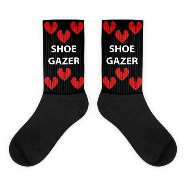 Red Heart Shoegazer Socks