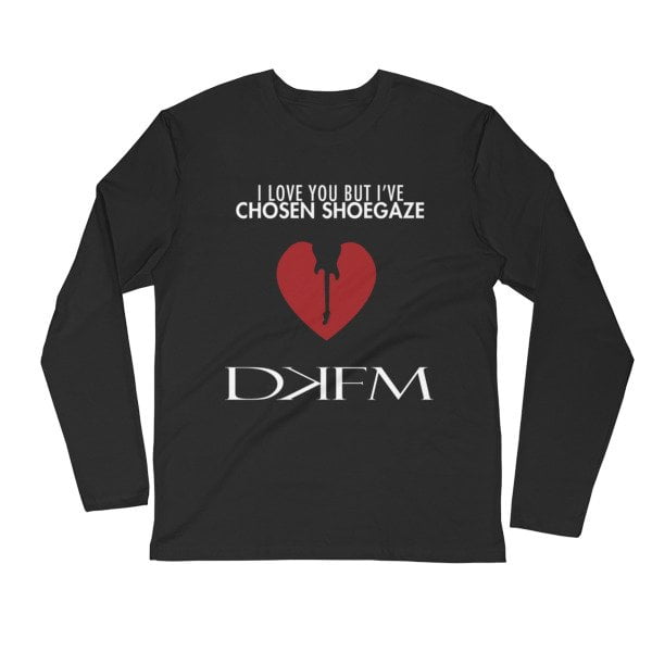 DKFM Chosen Shoegaze Long Sleeve Fitted Crew
