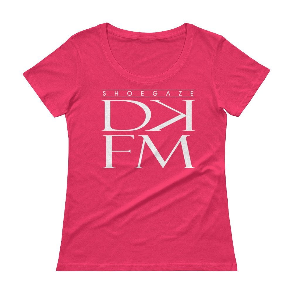 Ladies' Scoopneck DKFM Tee